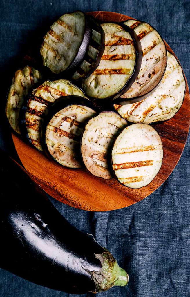 How to grill eggplant: