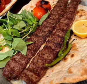 Kabab koobideh in oven