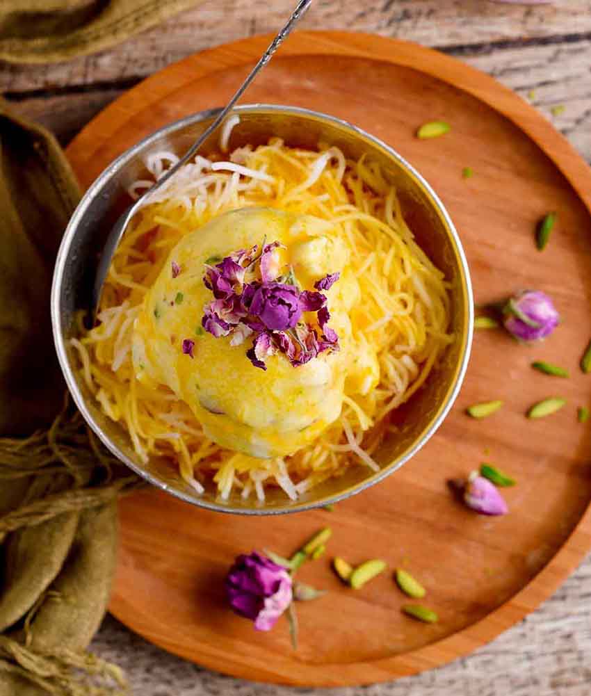 Faloodeh Shirazi Recipe Persian Ice Noodles 