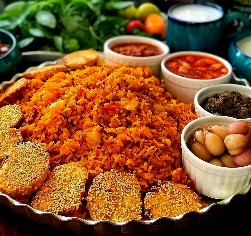 Dami gojeh farangi with potato