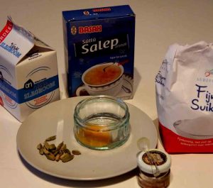 ingredients for bastani sonnati