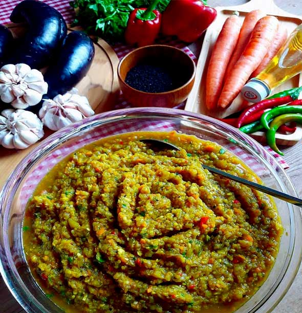 Persian torshi liteh recipe