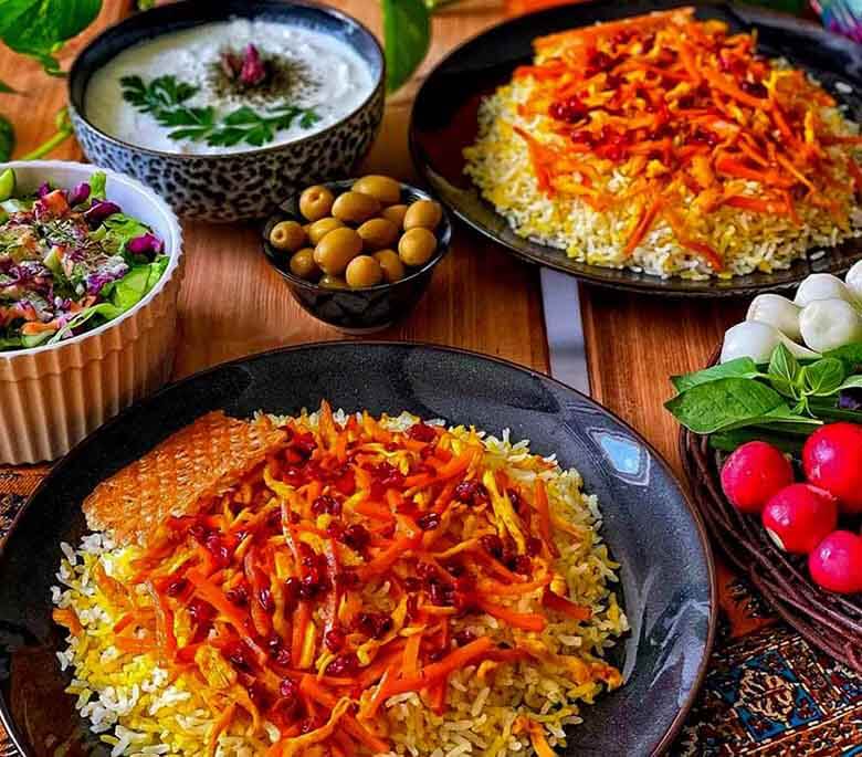 Notes for Persian Carrot Rice