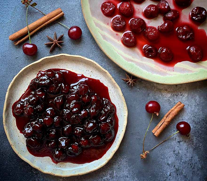 5 key points of making sour cherry jam to prevent it from becoming moldy
