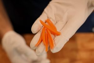 cut the carrots