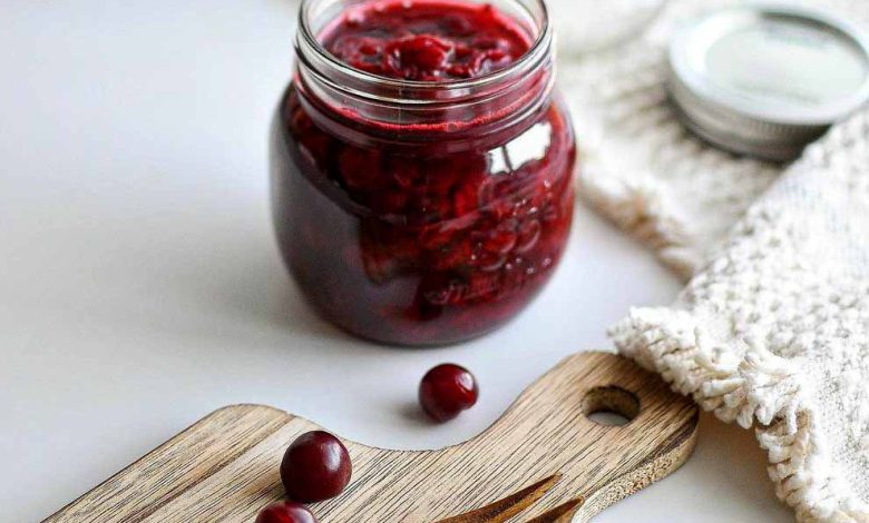 moraba albaloo(persian sour cherry jam)