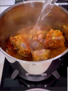 add water to rivas stew