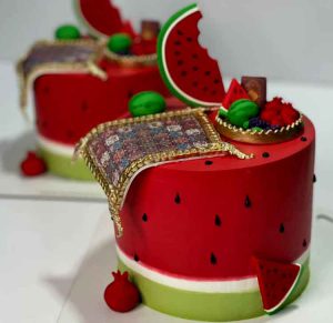 watermelon yalda night cake