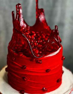 yalda Pomegranate cake