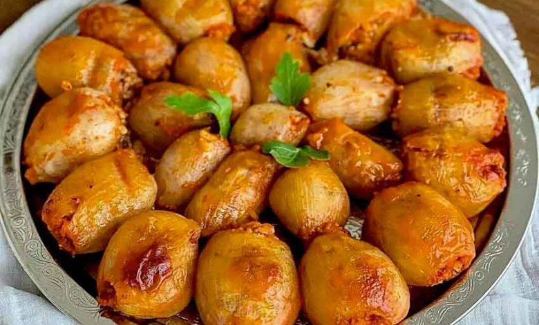 persian stuffed onions
