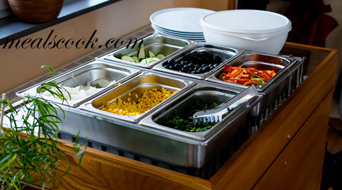 Equipment required for safe food storage in a restaurant