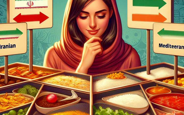 Is Persian food the same as Mediterranean food?