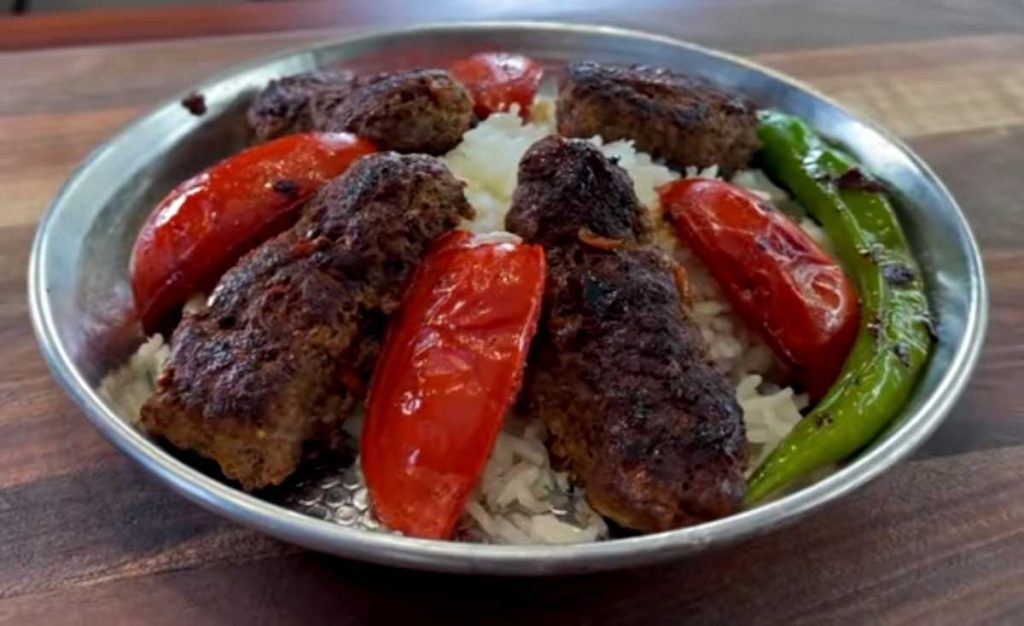kabab tabei with ground beef