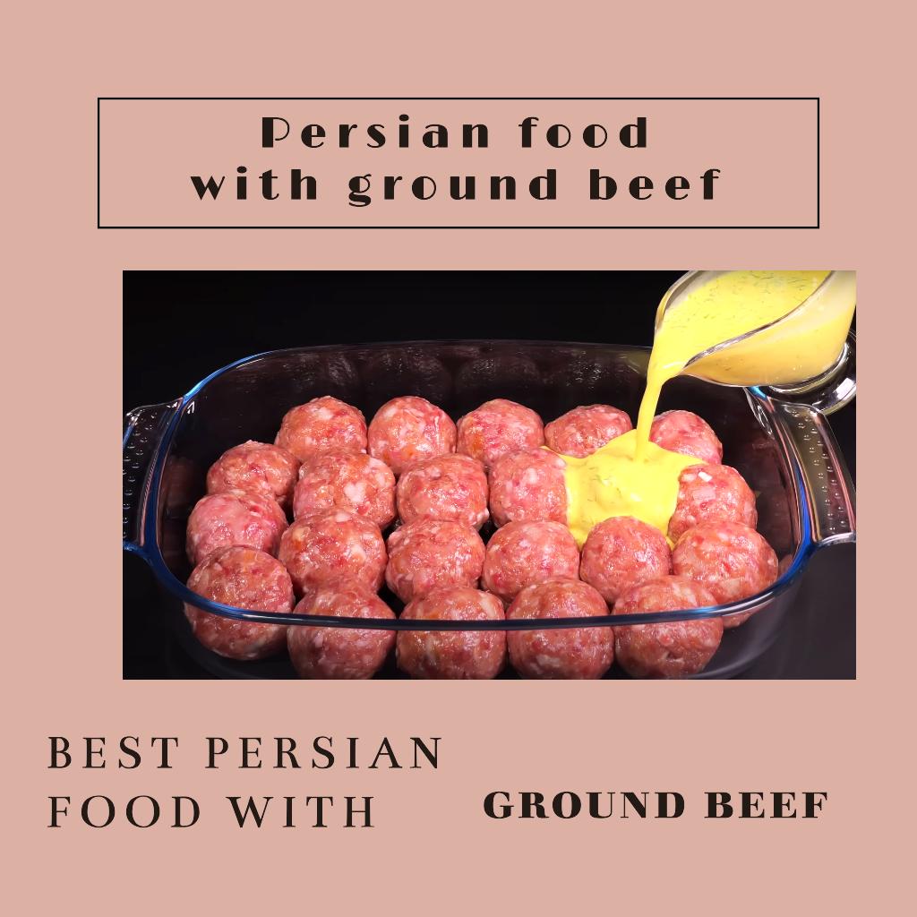 persian food make with minced meat