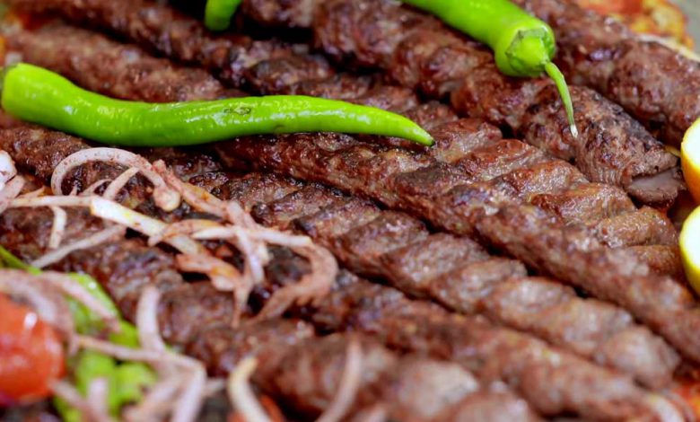 Persian foods with ground beef