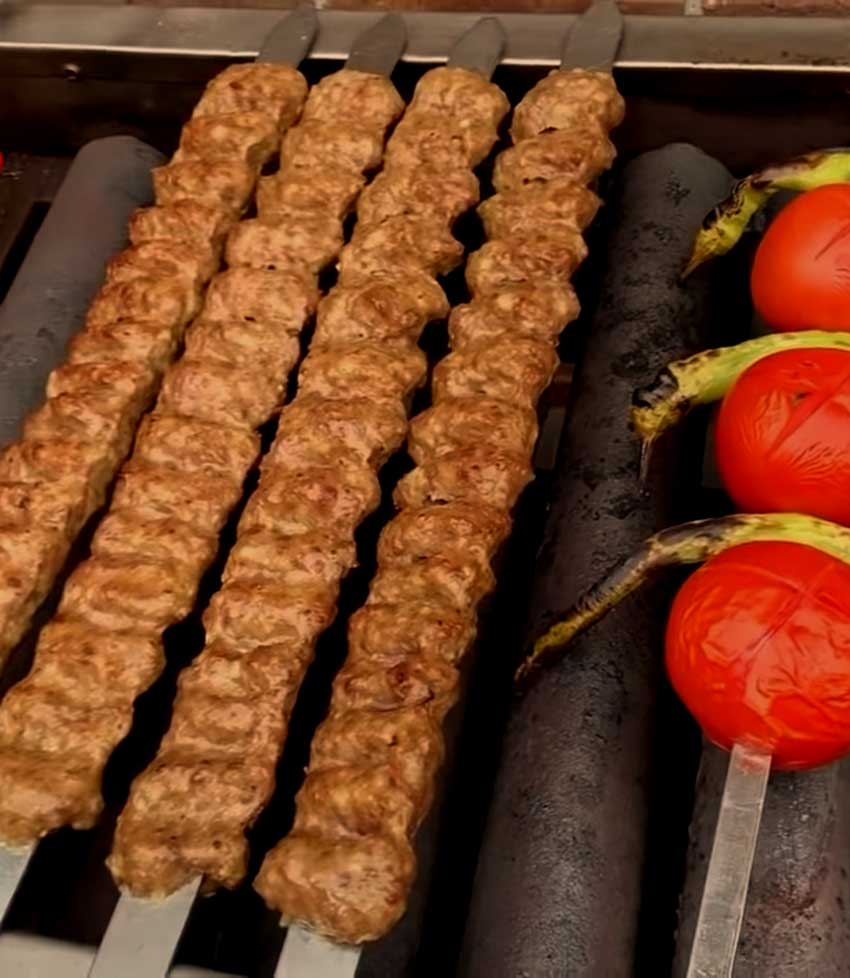 saffron kabab koobideh