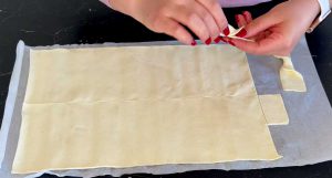 wrap the dough